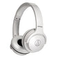 Audio-Technica ATH-S220BT Wireless On-Ear Headphones (White)