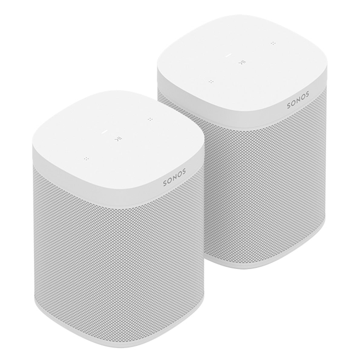 Sonos Premium Immersive Set with Beam (Gen 2, White) Soundbar, Sub Wireless Subwoofer (Gen 3, White), and Pair of One SL Wireless Speaker (White)