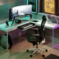BDI Centro 6401 Desk with Keyboard Drawer (Satin White)