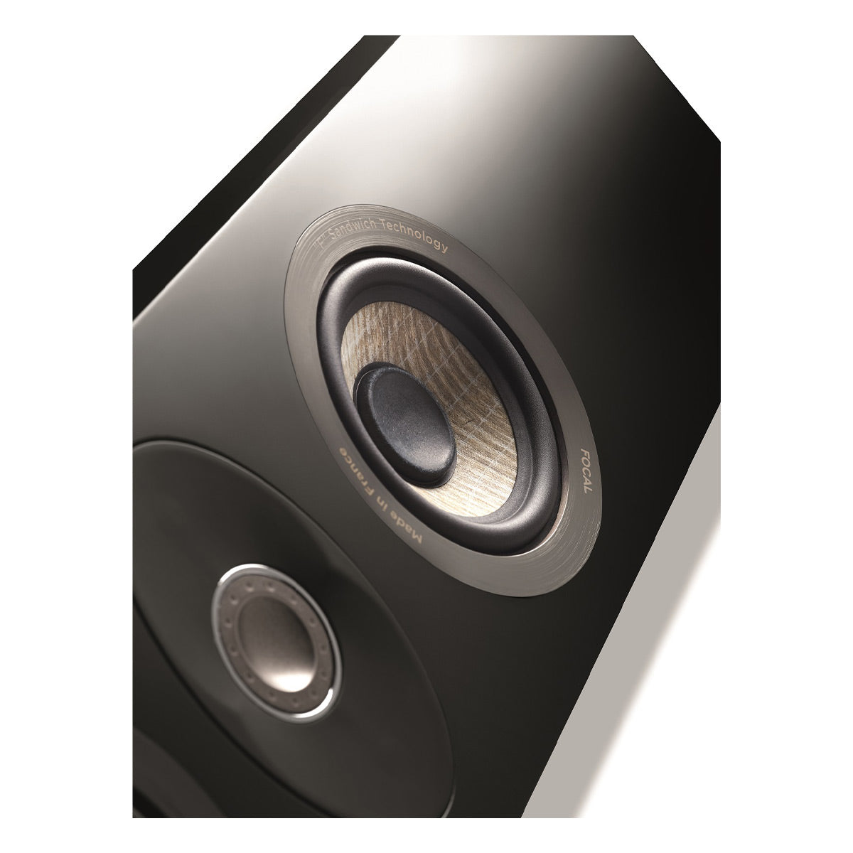 Focal 301 Bass-Reflex 2-Way On-Wall Loudspeaker (Satin Black)
