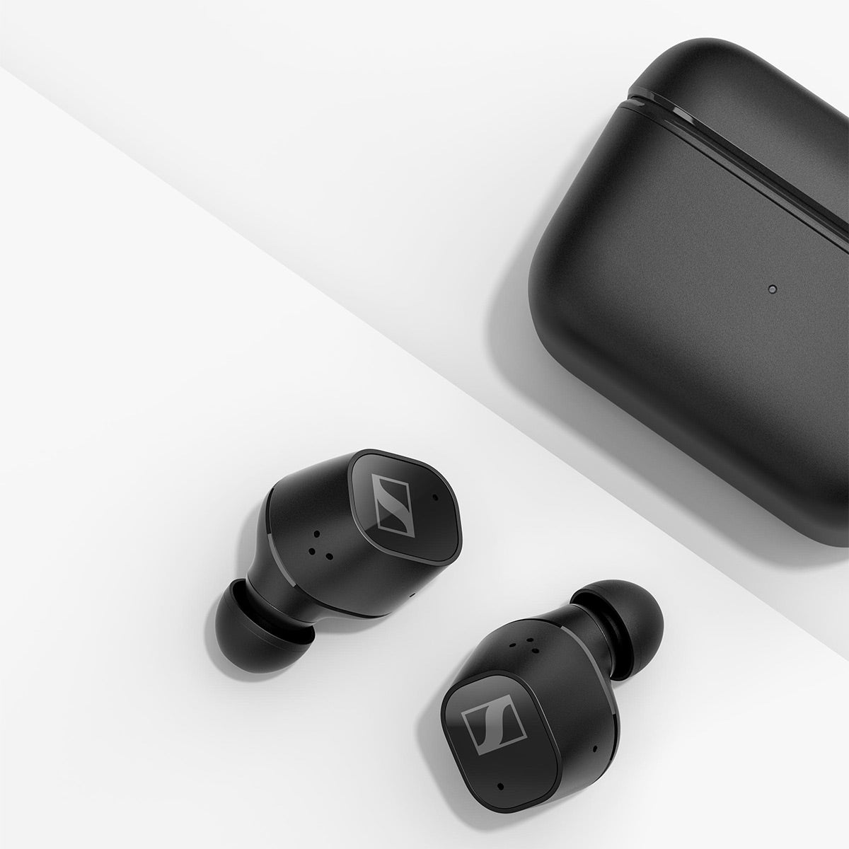 Sennheiser CX Plus True Wireless Earbuds with Active Noise Cancellation (Black)