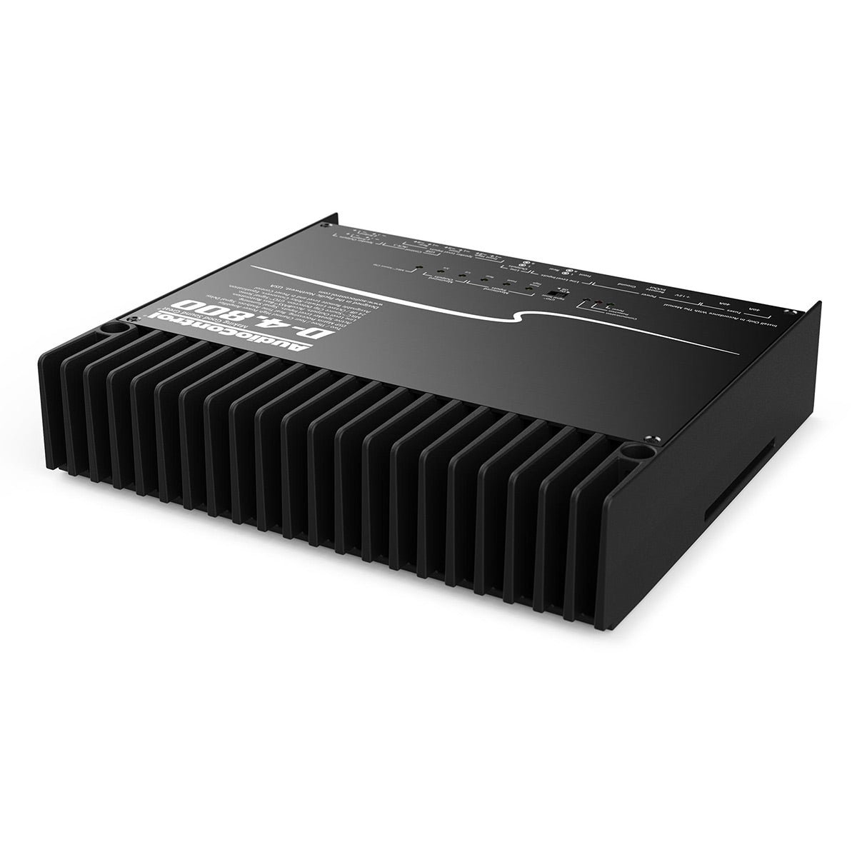 AudioControl D-4.800 High-Power 4-Channel DSP Matrix Amplifier with Accubass