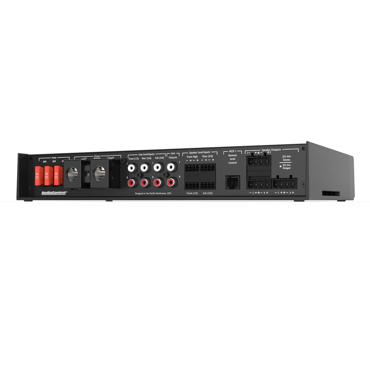 AudioControl LC-6.1200 High-Power Multi-Channel Amplifier with Accubass