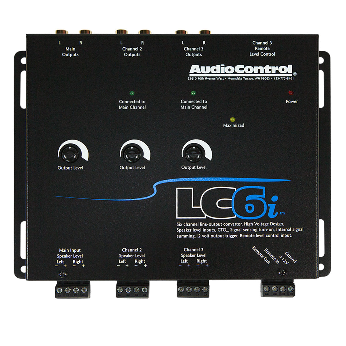 AudioControl LC6i 6-Channel Line Out Converter