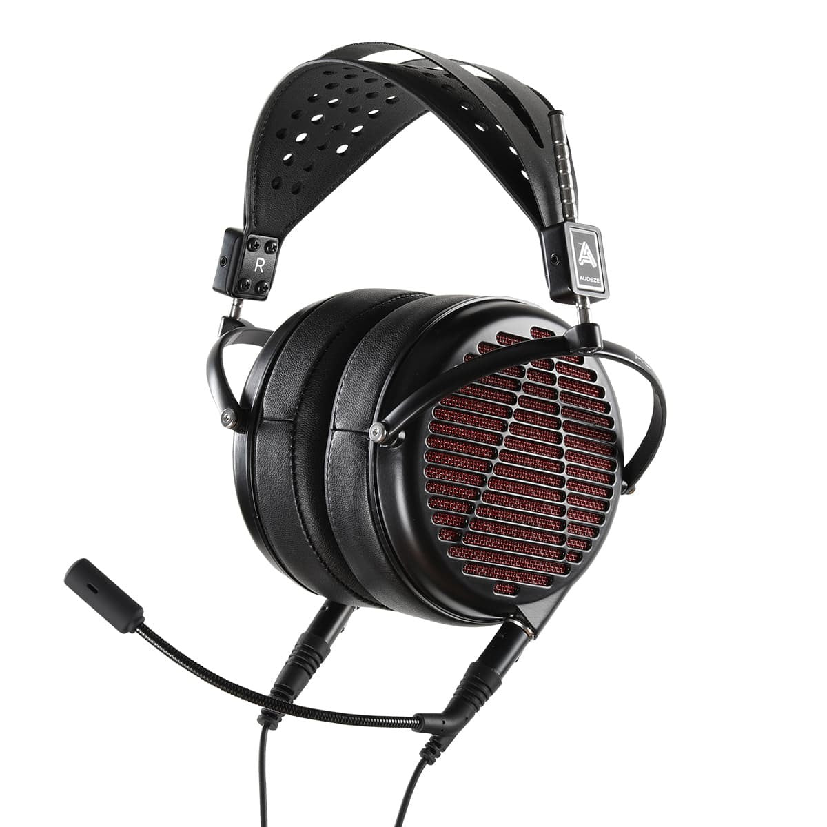 Audeze LCD-GX Audiophile Over-Ear Gaming Headset (Red/Black) (Economy Carry Case)