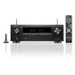 Denon AVR-X1700H 7.2ch 8K Home Theater Receiver with 3D Audio, Voice Control, and HEOS Built-In