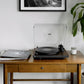 Victrola Premiere T1 Premium Turntable with Built-In Vinyl Stream Bluetooth Technology (Espresso)