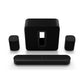 Sonos 5.1 Home Theater Set with Beam (Gen 2), Sub (Gen 3), and Pair of One Speakers (Gen 2) - Black