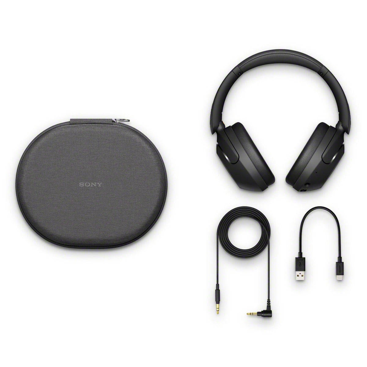 Sony - WH-XB910N Wireless Noise Cancelling Over-The-Ear Headphones - Gray