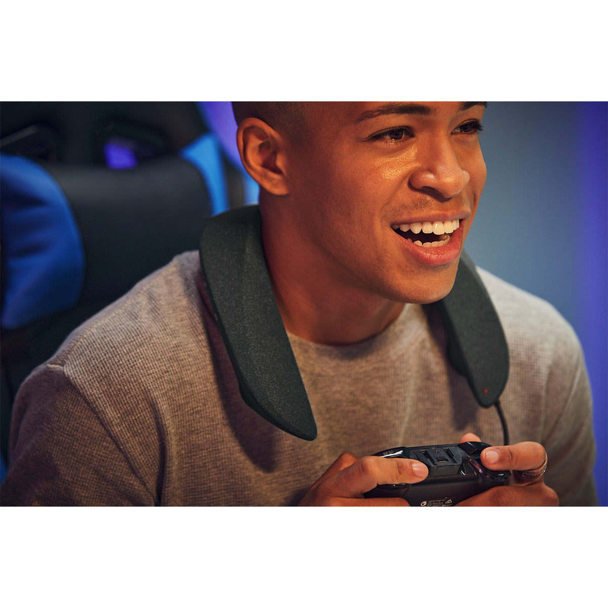 Panasonic SC-GN01PP SoundSlayer Wearable Speaker System for Gaming, Movies and Music