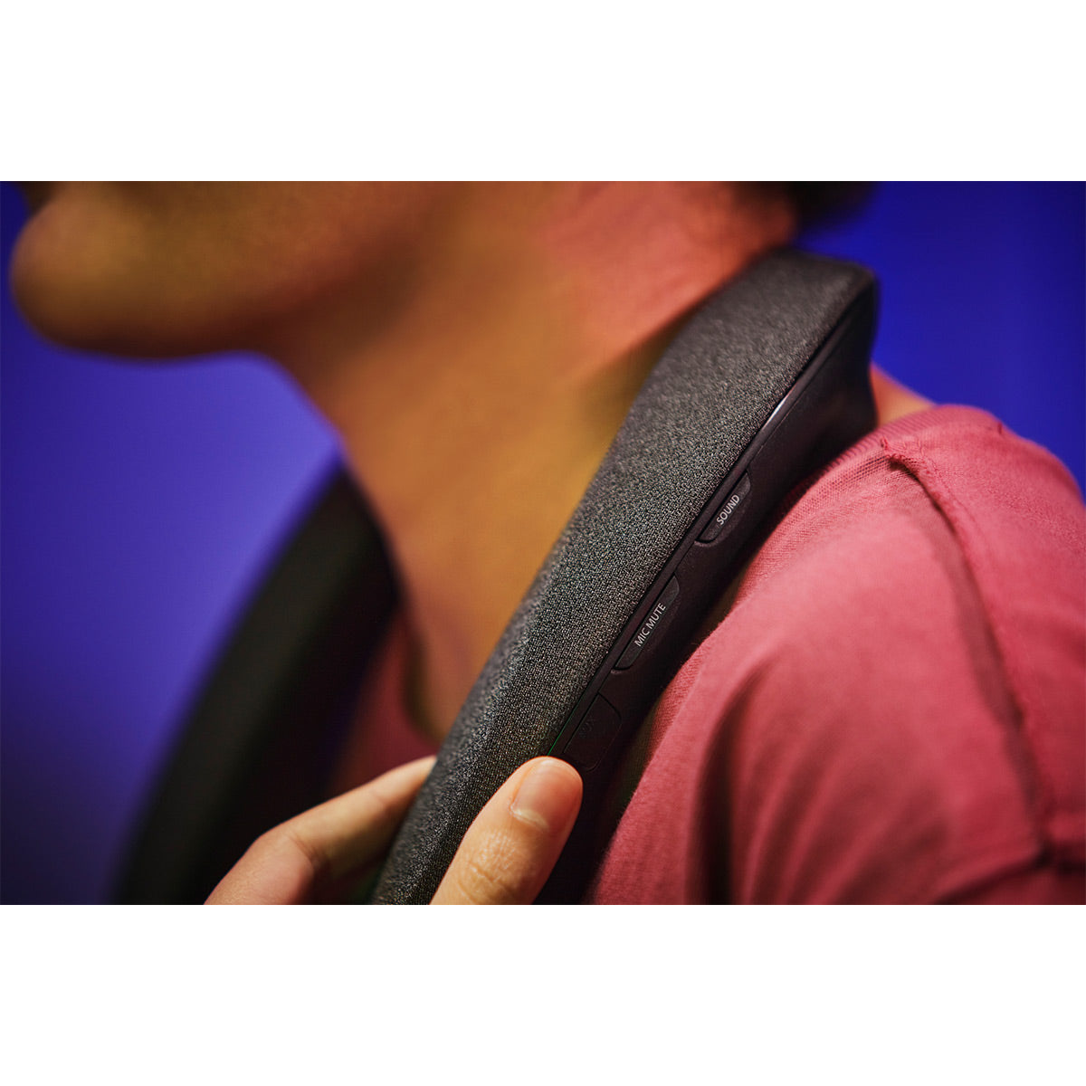 Panasonic SC-GN01PP SoundSlayer Wearable Speaker System for Gaming, Movies and Music