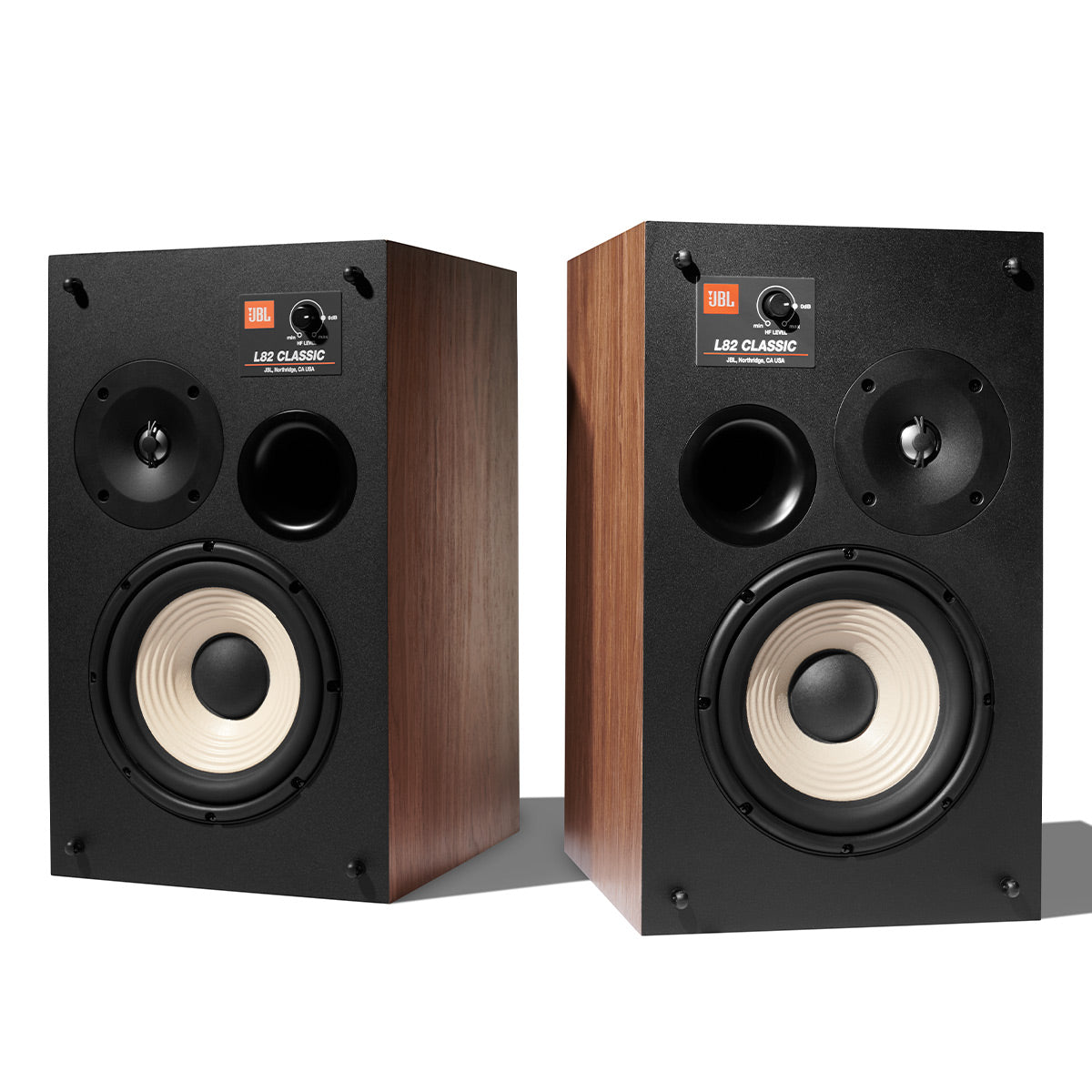 JBL Synthesis L82 Classic 2-way 8-inch Bookshelf Speaker - Pair (Orange)