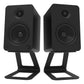 Kanto SE6 Elevated Desktop Speaker Stands for Large Speakers - Pair (Black)