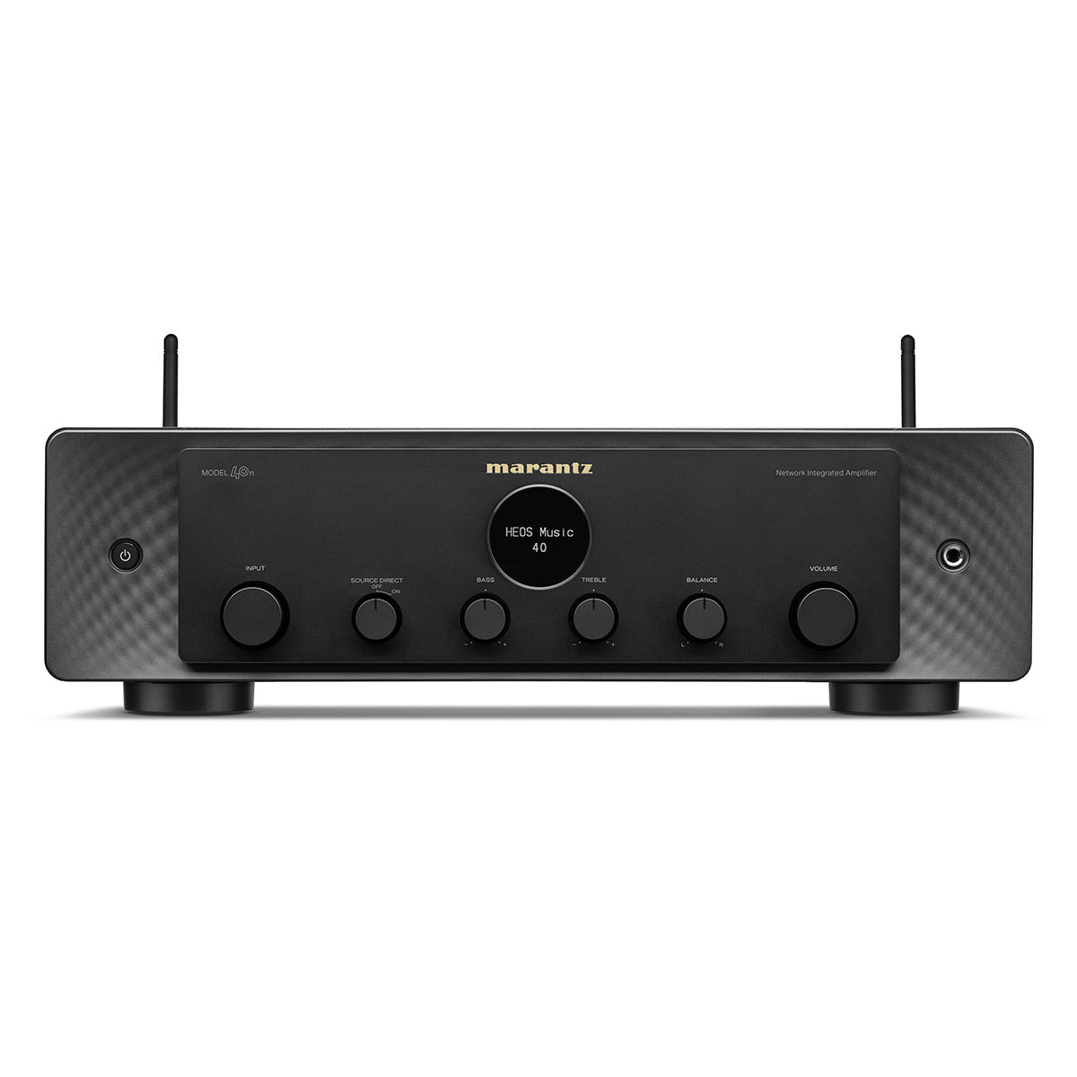 Marantz MODEL 40n Integrated Stereo Amplifier with Streaming Built-In (Black)