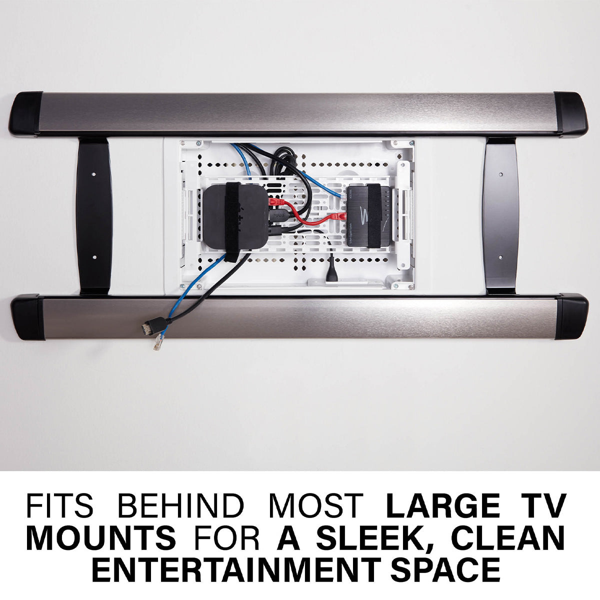 Sanus 9" TV Media In-Wall Box with Power Supply Kit