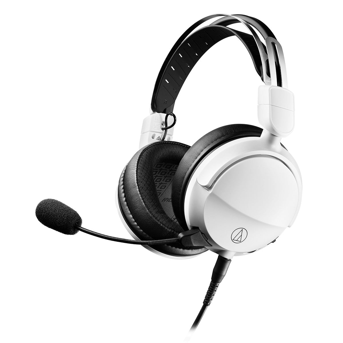 AudioTechnica ATH-GL3 Closed-Back High-Fidelity Gaming Headset (White)