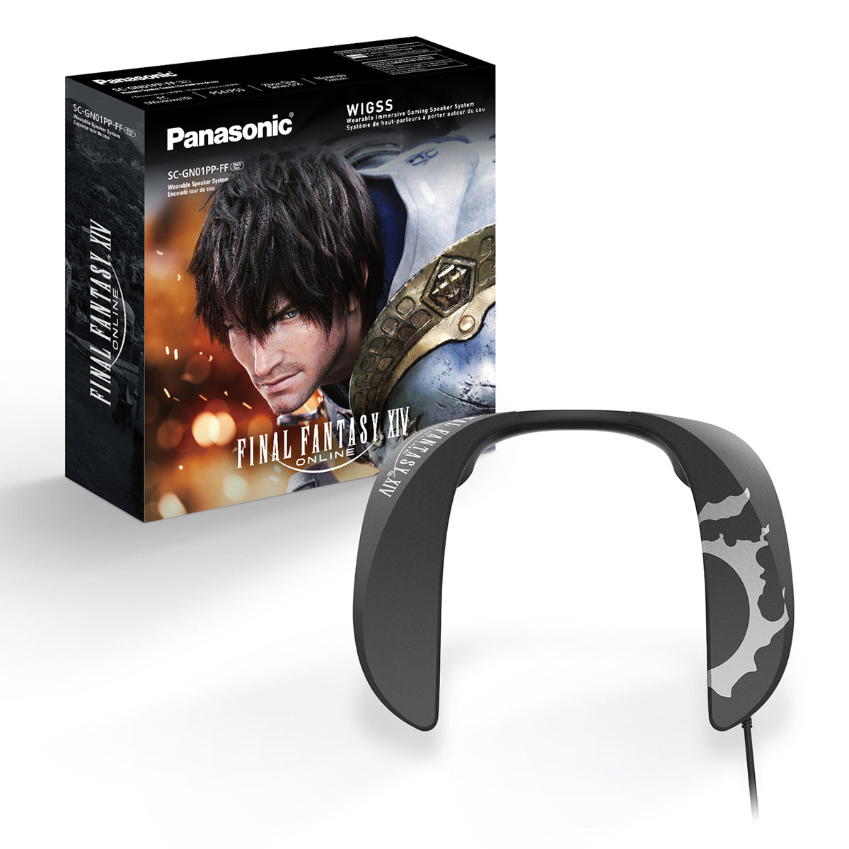 Panasonic SC-GN01PPFF SoundSlayer Wearable Gaming Speaker (FINAL FANTASY&reg; XIV Online Edition)