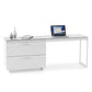 BDI Centro 6402 Return Desk (Satin White)
