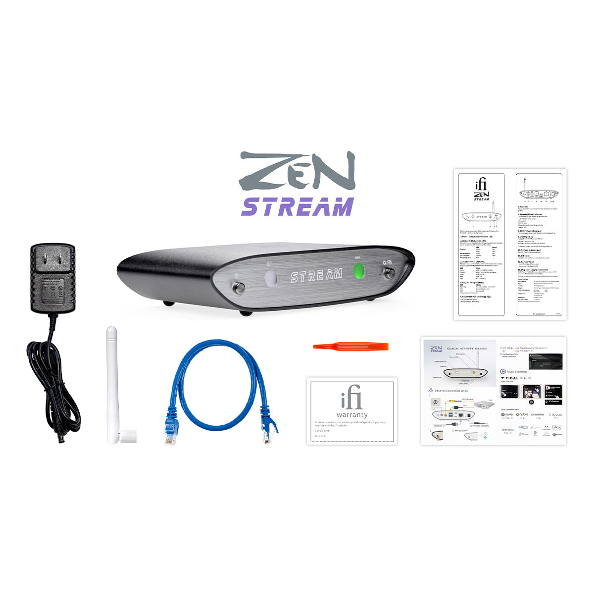 iFi Audio ZEN Stream Music Streamer with Wi-Fi and AirPlay