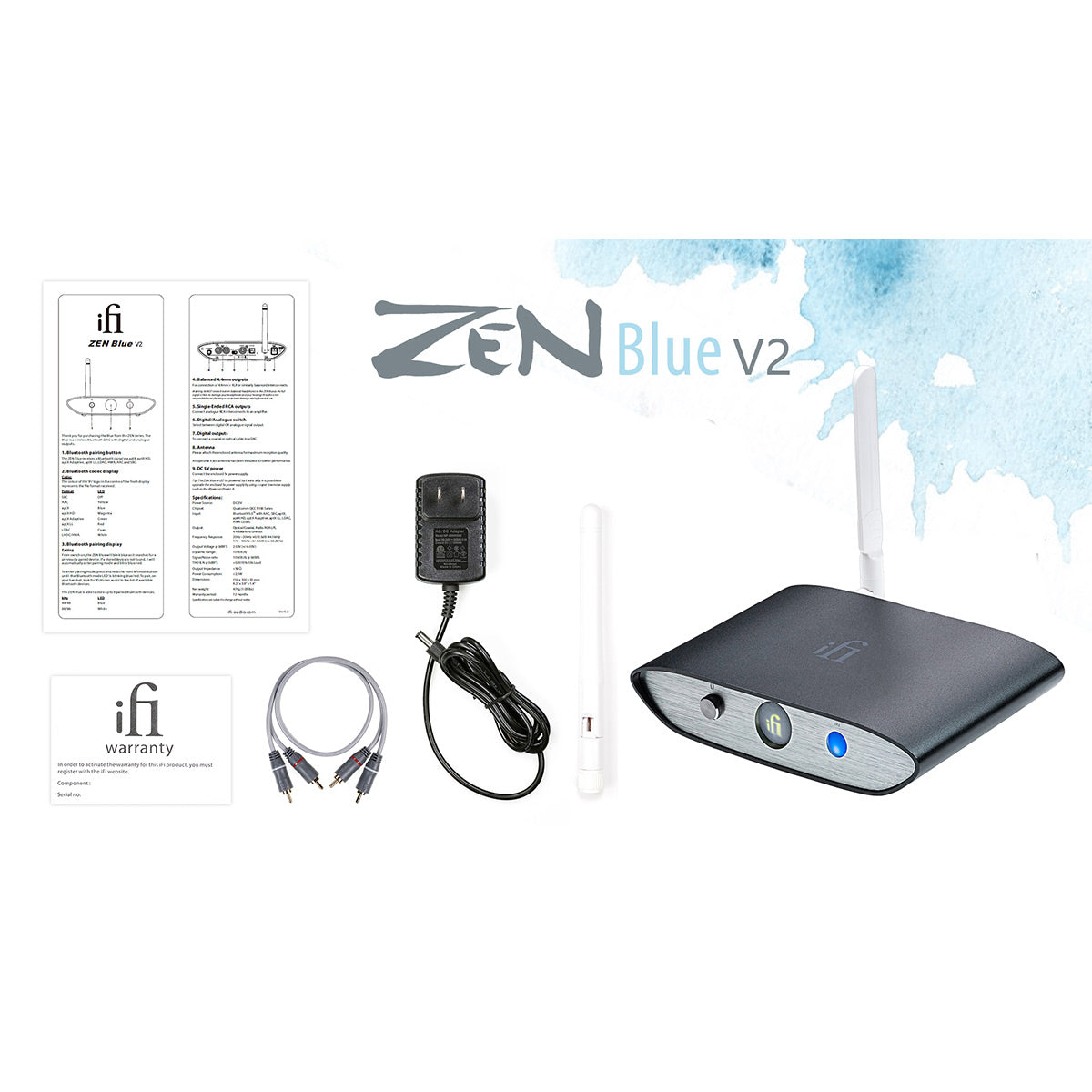 iFi Audio ZEN Blue V2 - Amplificador/DAC 