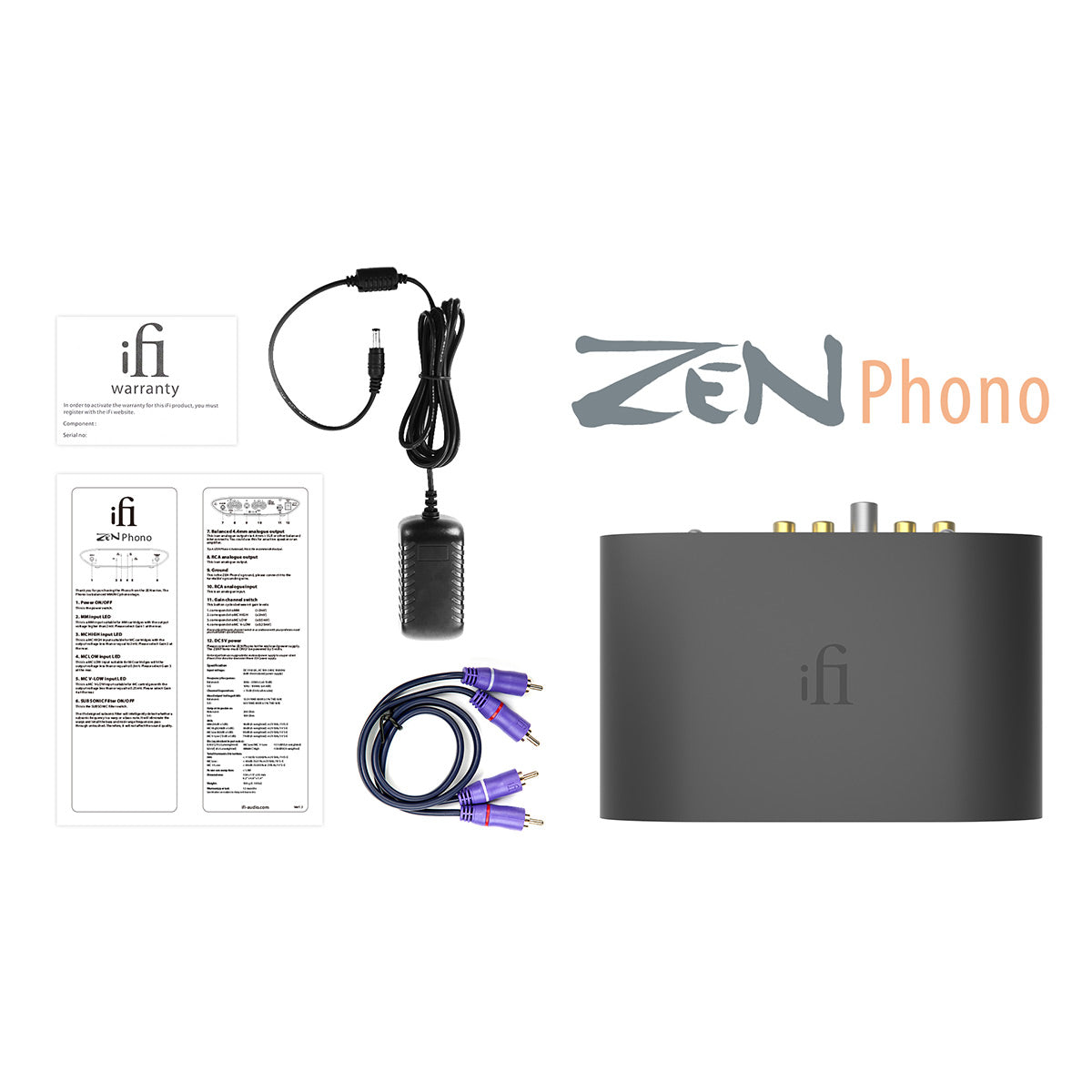 iFi Audio ZEN Phono Preamp for Turntables