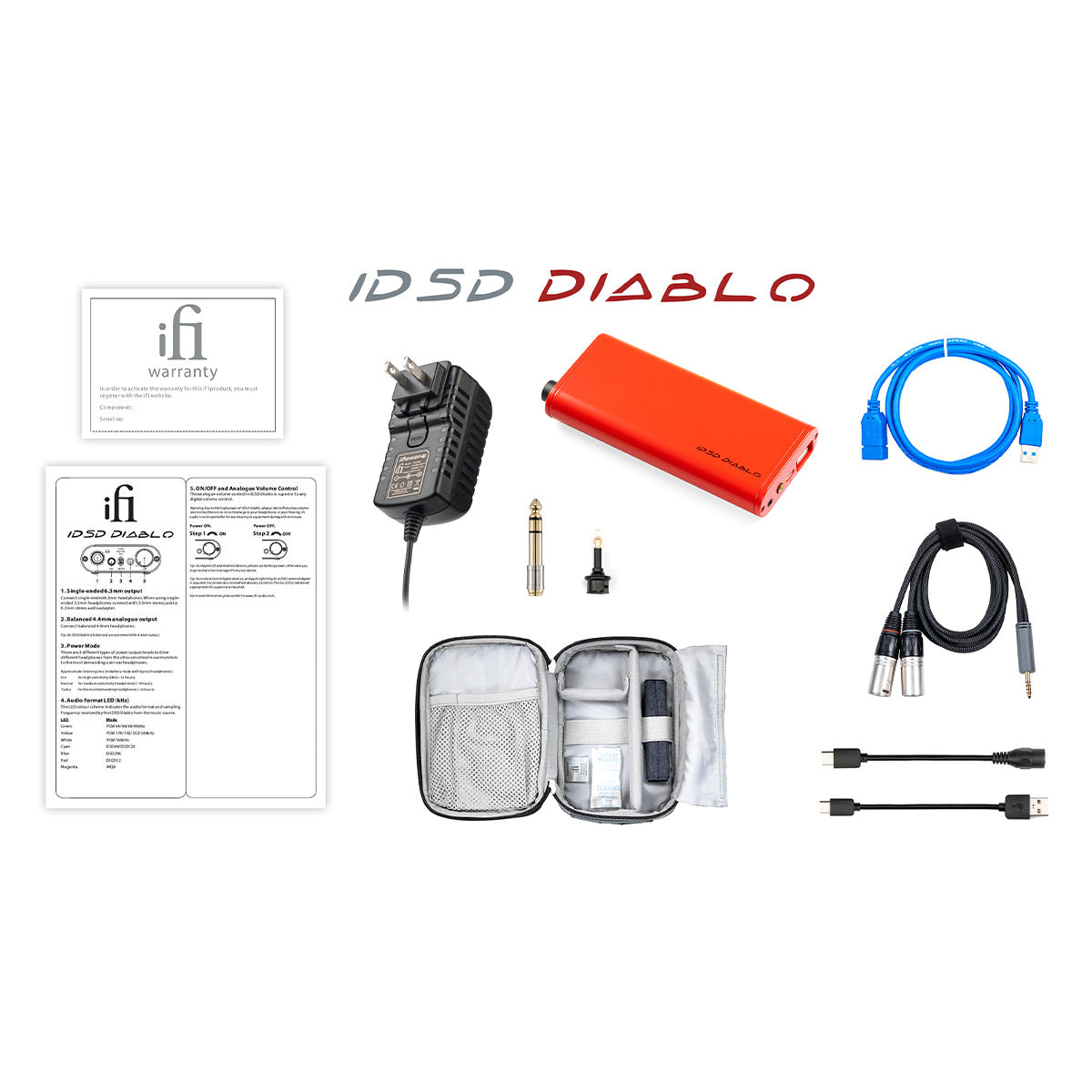 iFi Audio iDSD Diablo Portable DAC & Headphone Amplifier