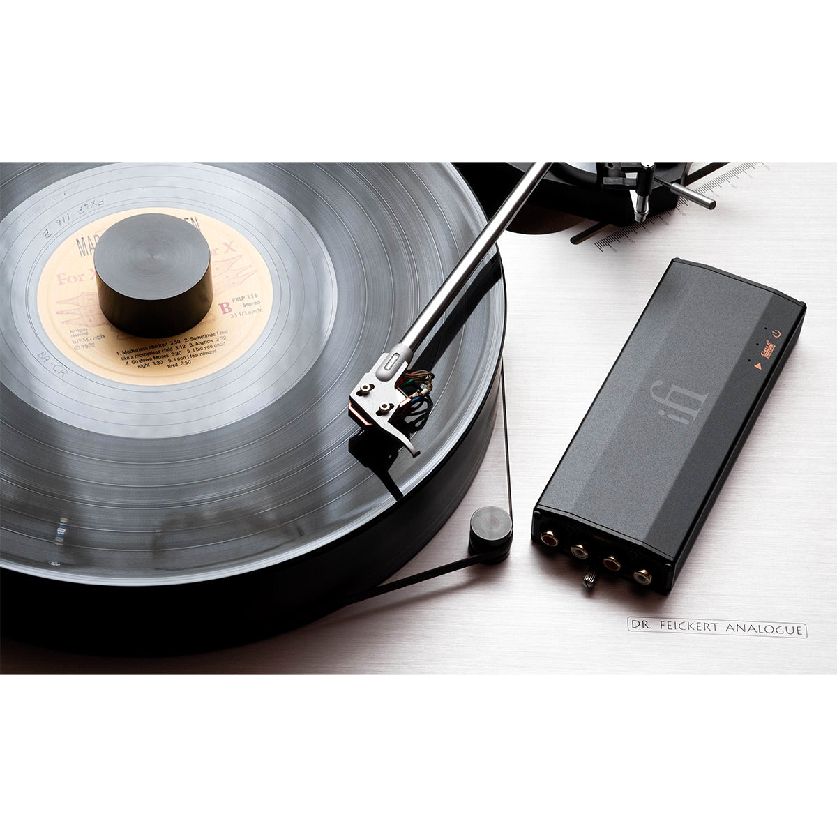 iFi Audio iPhono3 Black Label Phono Preamp for Turntables