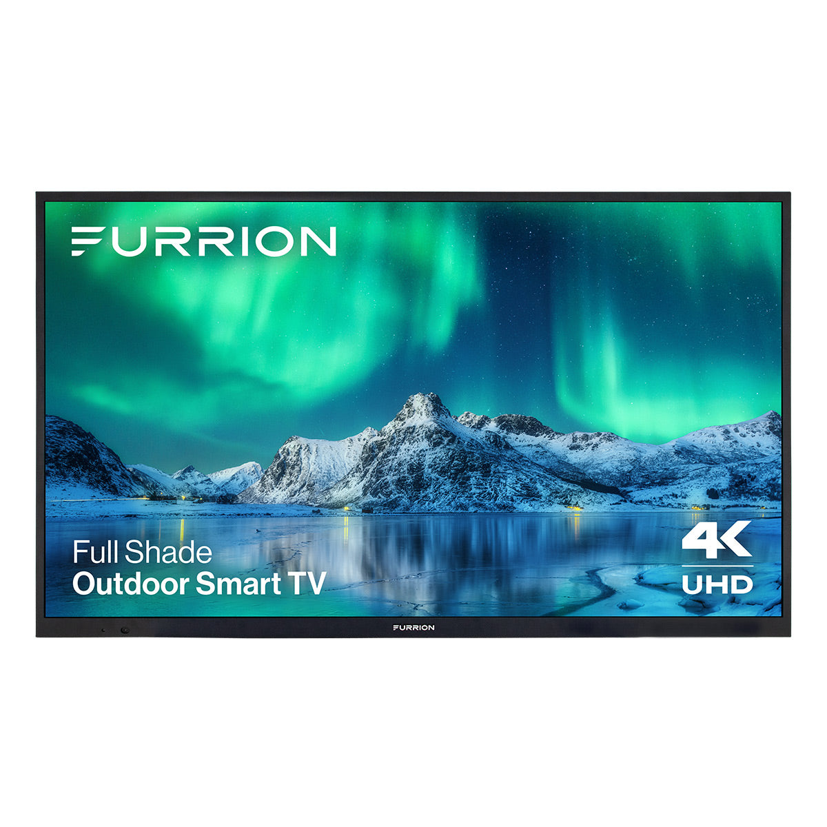 Furrion Aurora 55" Full Shade Smart 4K Ultra-High Definition LED Outdoor TV with IP54 Weatherproof Protection