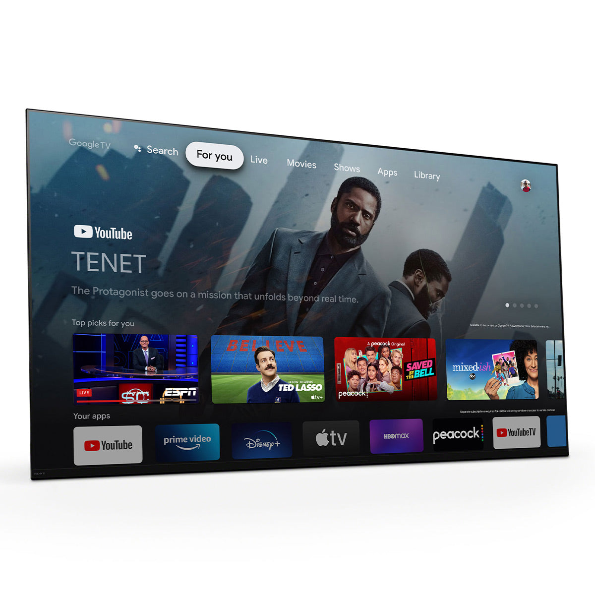 Sony XR65A95K 65" BRAVIA 4K HDR OLED Smart TV with Google TV (2022)