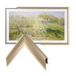 Deco TV Frames 32" Customizable Alloy Prismatic Frame for Samsung The Frame TV 2021-2023 (Pale Gold)