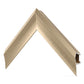 Deco TV Frames 32" Customizable Alloy Prismatic Frame for Samsung The Frame TV 2021-2023 (Pale Gold)