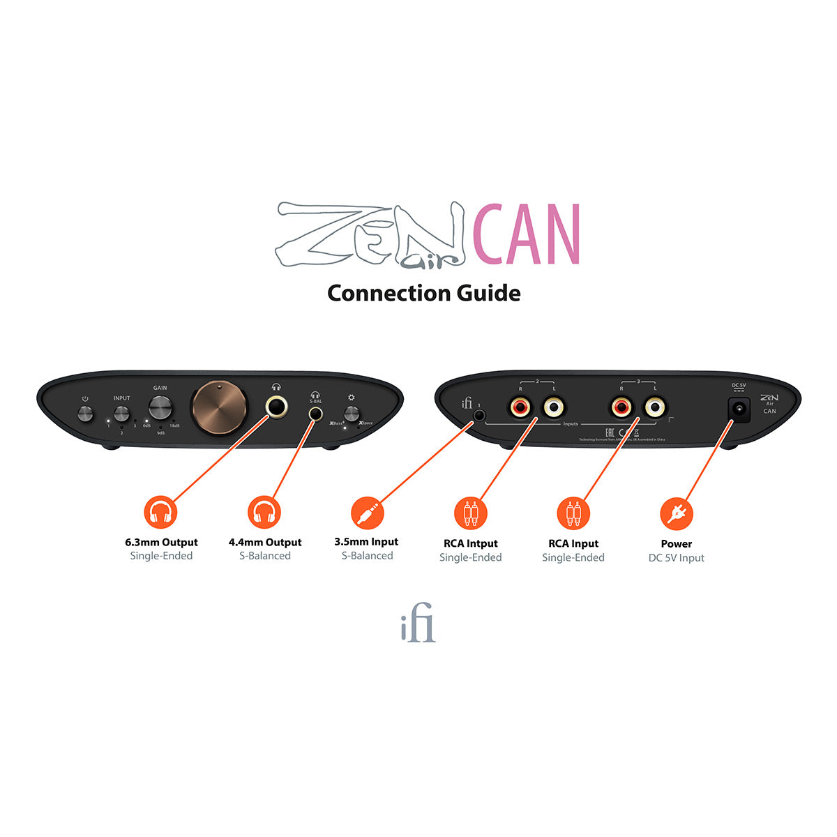 iFi Audio ZEN Air CAN High-Power Analogue Headphone Amplifier