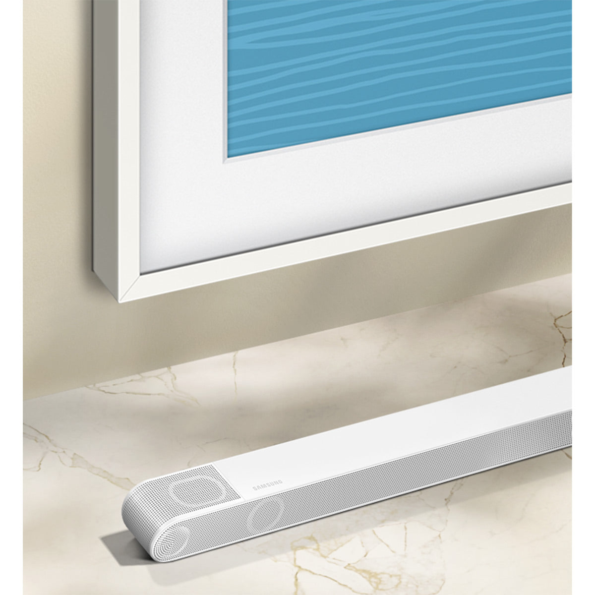 Samsung HW-S801B Ultra Slim Wireless 3.1.2Ch Soundbar System (White)