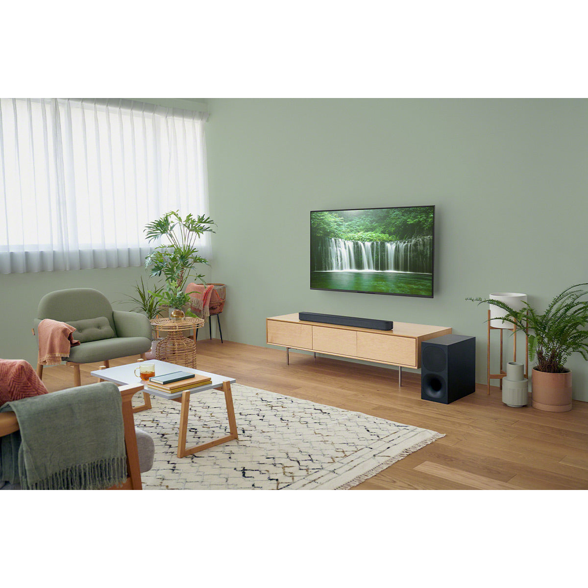 Sony HT-S400 2.1 Soundbar with Powerful Wireless Subwoofer