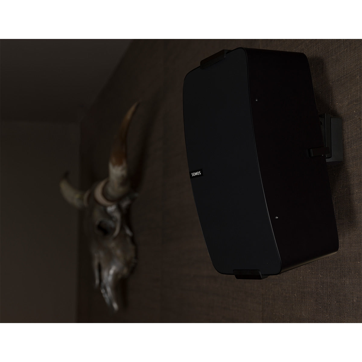 Flexson Vertical Wall Mount for Sonos Five and Play:5 (Black) - Each