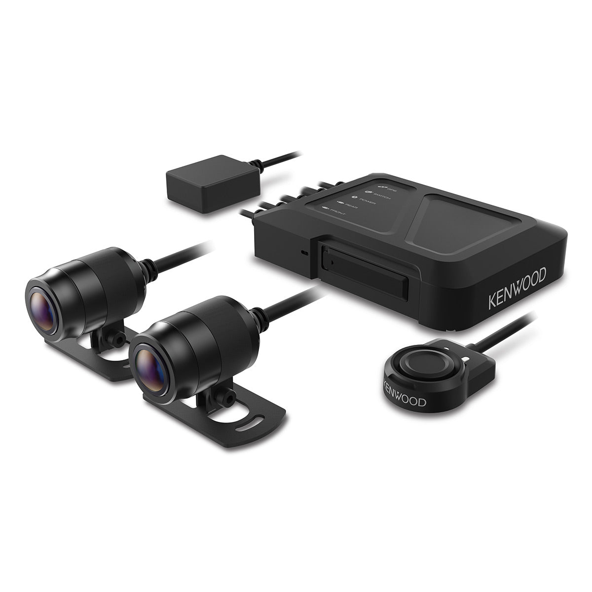 Kenwood STZ-RF200WD Motorsports HD Dash Cam with GPS and Rear-View Camera