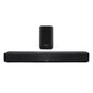 Denon Home 150 Wireless Streaming Speaker with Denon Home Soundbar 550 (Factory Certified Refurbished, Black)