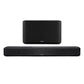 Denon Home 350 Wireless Streaming Speaker with Denon Home Soundbar 550 (Factory Certified Refurbished, Black)