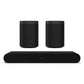 Sonos Surround Set with Ray Compact Soundbar (Black) and Pair of One SL Wireless Streaming Speaker (Black)