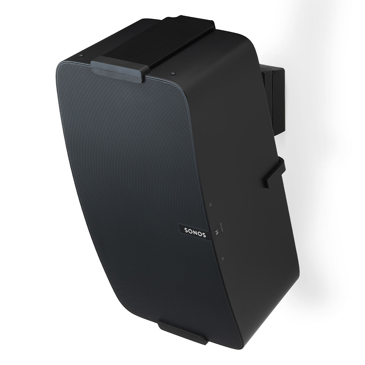 Sonos Five Wireless Speaker for Streaming Music (Black) with Flexson Vertical Wall Mount (Black) - Pair