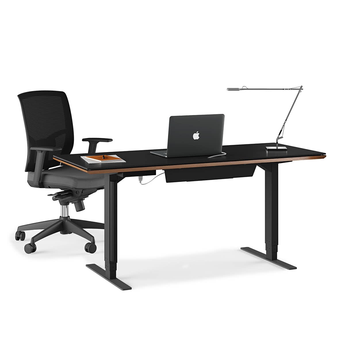 BDI Sequel 20 6151 Standing Desk (Walnut/Nickel)