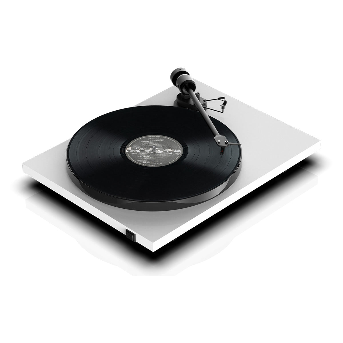 Pro-Ject E1 Phono Plug & Play Turntable with built-in Phono Preamp (White)