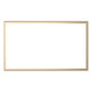 Deco TV Frames 43" Customizable Alloy Scoop Frame for Samsung The Frame TV 2021-2023 (Pale Gold)