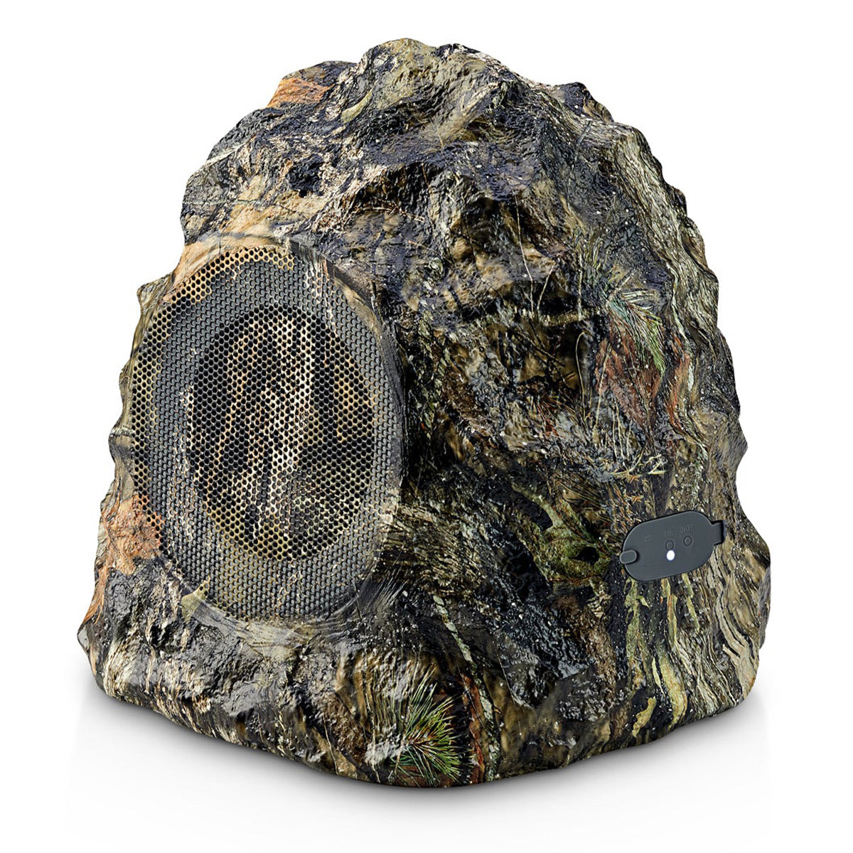iHome iHRK-400MOBC-PR Rechargeable Bluetooth Outdoor Mossy Oak Break-up Country Camo Rock Speakers with TWS Linking - Pair