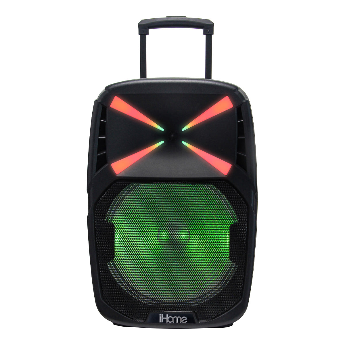 iHome iHPA-1500LT 15" Portable Bluetooth Party Speaker with LED Lights