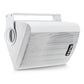 iHome IHSI-W400BT-PR-WHT Waterproof Mountable Outdoor Bluetooth&reg; Speakers - Pair (White)