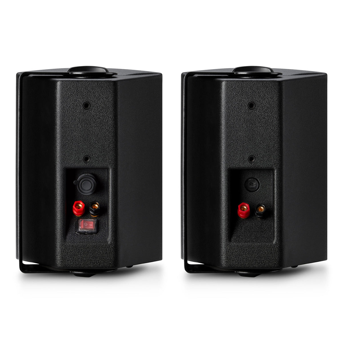 iHome iHSI-W525BT-PR-BLK 5.25" Waterproof Mountable Outdoor Bluetooth Speakers - Pair (Black)