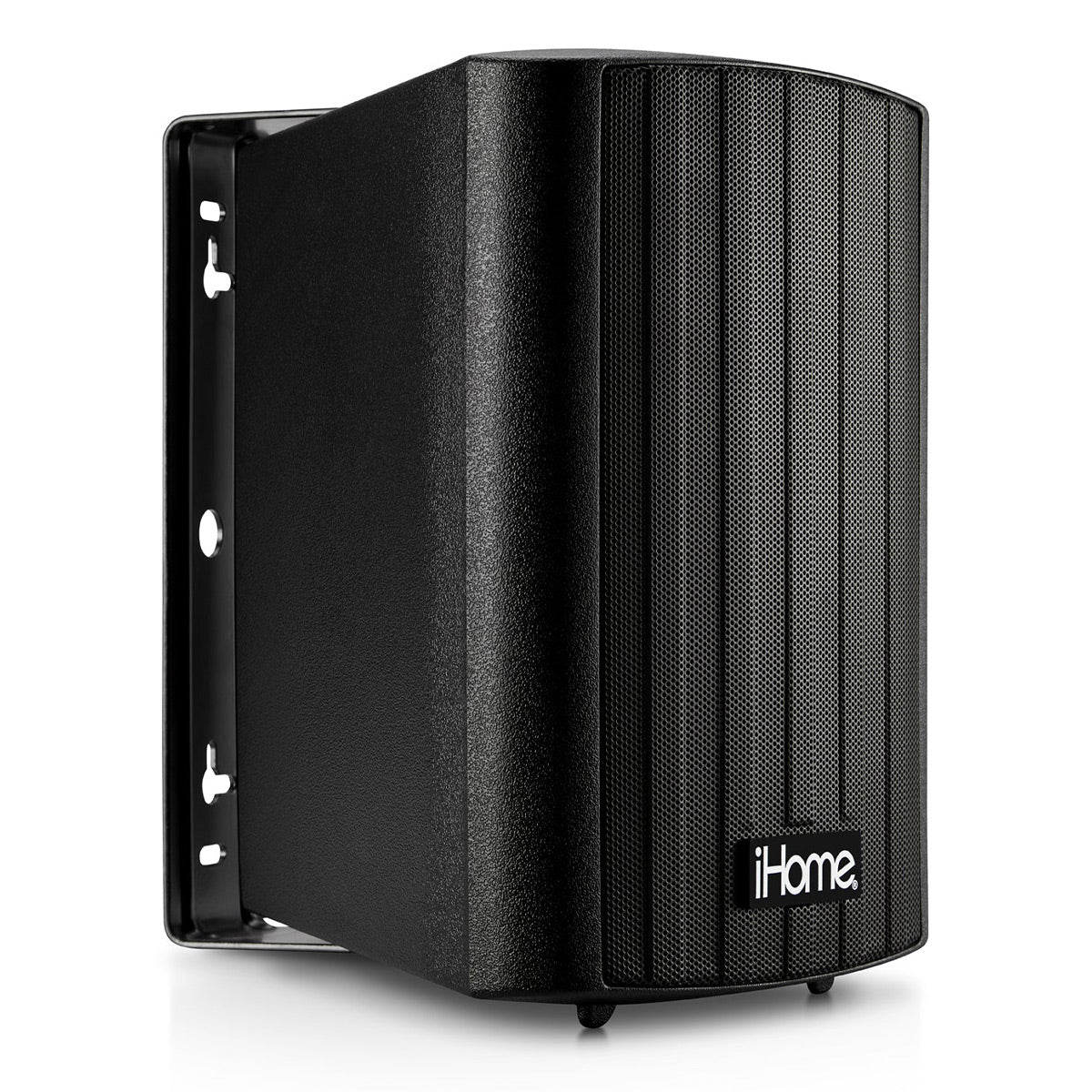 iHome iHSI-W525BT-PR-BLK 5.25" Waterproof Mountable Outdoor Bluetooth Speakers - Pair (Black)
