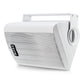 iHome iHSI-W525BT-PR-WHT 5.25" Waterproof Mountable Outdoor Bluetooth Speakers - Pair (White)