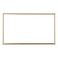 Deco TV Frames 50" Customizable Alloy Prismatic Frame for Samsung The Frame TV 2021-2023 (Pale Gold)
